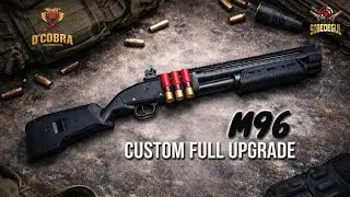Tutorial Upgrade M96 / P788 dCobra custom perkuat #airsoft #airsoftgun #assembly #toys #tutorial