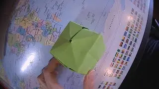 Origamiw&uuml;rfel zum Aufpusten