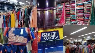 DurgaPuja & Navratri Ethnic wear Shopping Vlog||BazarKolkatta Asansol