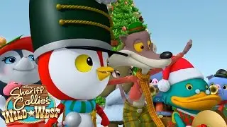 Nice and Friendly Christmas March Music Video | Sheriff Callie's Wild West | Disney Junior
