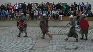 Szczecin Noc Kupały 2017 - Wejście wojów