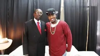 Dr. Chris Kirubi tours Coke studio, meets Neyo