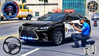 Real Cop Cars Driving Simulator 3D - Police Car Chase Extreme City Run - Android GamePlay