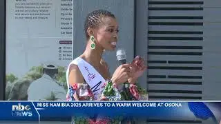 Osona welcomes Miss Namibia 2025 Johanna Swartbooi - nbc