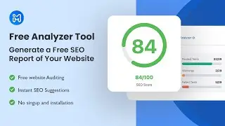 Introducing Free SEO Analyzer: Free SEO Audit Tool to Boost Rankings