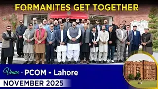 Formanites Get Together- November 2025 in Lahore