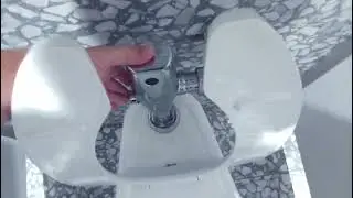 American Standard Madera Toilet With American Standard Automatic Flush Valve