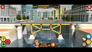لعبة Bridge Construction Simulator بناء الجسور Level 5