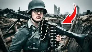 Тёмная Жизнь Немецкого Пулемётчика MG42 На Фронтах Второй Мировой Войны