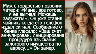 Свекровь уже паковала чемоданы в мою квартиру, но вместо новоселья получила бездомного сына