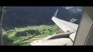 LOWI/INN | INNSBRUCK RUNWAY 08 RNAV AR APPROACH | INIBUILDS A321 NEO