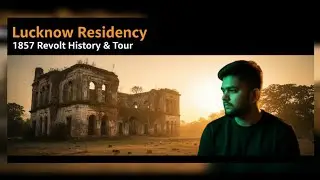 🏰 Exploring The British Residency Lucknow | History & Heritage Vlog 😎❤