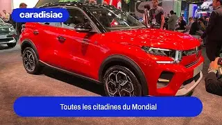 Quelles citadines voir au Mondial de l'auto 2024 ?