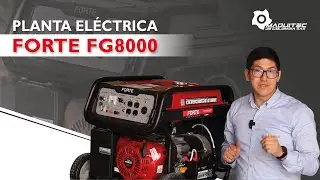 Planta el&eacute;ctrica Forte FG8000 - Maquitec