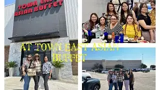 ພາກັນອອກໄປກິນເຂົ້ານອກ ຮ້ານເຂົ້າເຈົ້າເປີດໃໝ່ At Town East Asian Buffet Dallas Texas USA 🇺🇸 