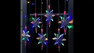 Studio - Multi Function Star Curtain Light #Studio #WeDoWow #christmas