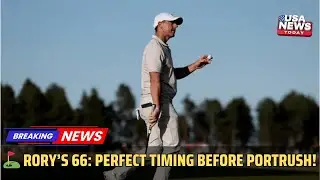 Rory McIlroy Leads at Scottish Open After Brilliant Saturday 66!। USA NEWS TODAY