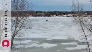 Spring Thaw Drone Time Lapse