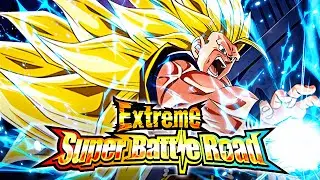 NO ITEM RUN! SUPER SAIYAN 3 EXTREME SUPER BATTLE ROAD! (DBZ: Dokkan Battle)