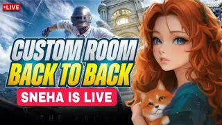 custom room || classic game play with sneha || #customroom #bgmi #prize  #girlgamer #room #rankpush