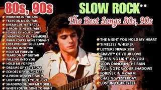LEGENDARY 80s 90s Romantic Slow Rock Collection for Sleep, Relax, and Night Peace