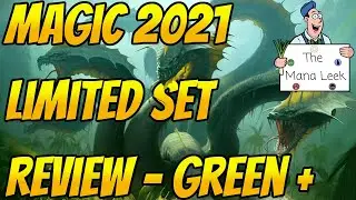 Magic Core Set 2021 Limited Set Review - Green/Artifacts/Lands