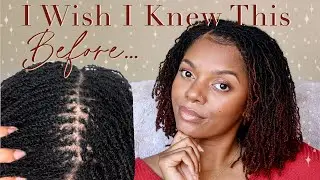 Thinking About Microlocs? 7 Things I Wish I Knew BEFORE Committing || DIY Microloc Journey