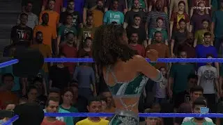WWE 2K25_WCW Thunder: Kelani Jordan v Charlotte Flair