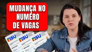 Mudança no Numero de Vagas SISU