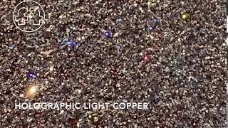 Holographic Light Copper Flake