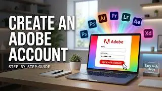 How to Create an Adobe Account & Set Up Creative Cloud (2026 Guide)