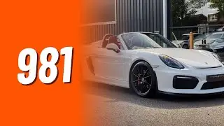 Porsche 981 Spyder Specialist Cars Kingswinford