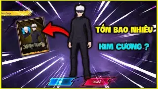 Test Vòng Quay Săn Trang Phục GOJO SATORU Tốn Bao Nhiêu Kim Cương | Free Fire