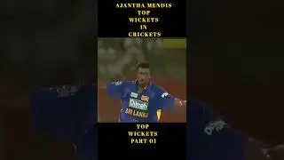 #Ajantha mendis top wickets in cricket part 01