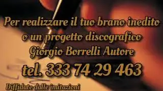 Brani inediti...progetto discografico... pacchetto musicale