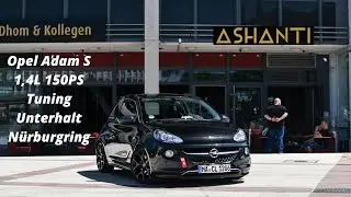 Opel Adam S - Konserwacja tuningu N&uuml;rburgring / Motor Talk Ashanti Cocktail - Shisha Ludwigshafen