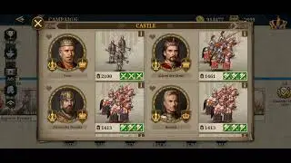 European war 7 Medieval подбор юнитов в отряд, стратегия набора