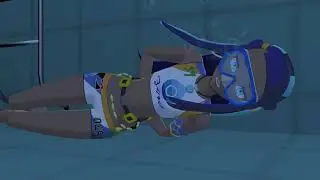 Girl Underwater Drown