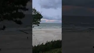 One moment on the Baltic Sea#balticsea #poland #łeba #sea #viral
