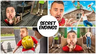 Ich spiele ALLE SECRET ENDINGS durch in SCHOOLBOY RUNAWAY