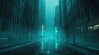 Neon lights flicker, city breathing slow - DEXRRO MUSIC | SYNTHWAVE AND CYBERPUNK