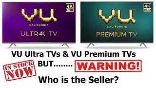 VU Ultra Tv & VU Premium TV In Stock But Price Hike & Seller Details | #VUUltraTV #VUPremiumTV