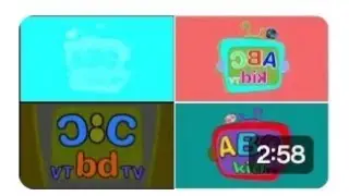 ABC KID TV AMAZING INTROLOGO REVERSE EFFECT ( Sponsored by: Gamavision Csupo Effect)