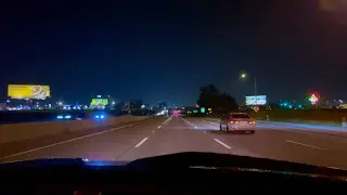 Hard Rock Casino Tejon to Bakersfield, CA - High Speed Driving Video