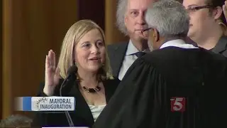 Megan Berry Takes Office As Nashville Mayor