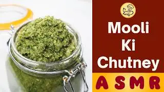 Mooli Ki Chatni | Spicy & Refreshing Radish Chutney | Perfect Dip for Every Meal | Baba Food ASMR