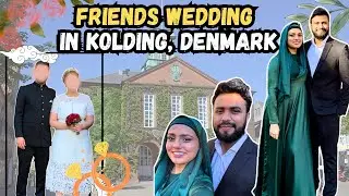 Friends Wedding in Kolding Denmark 🇩🇰 | Germany to Denmark | Iqra Bilal