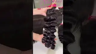 The Perfect Raw Hair ｜Loose Wave Bundle Deals ｜Luxury hair with luxury shineeee #hair #rawhair #wigs