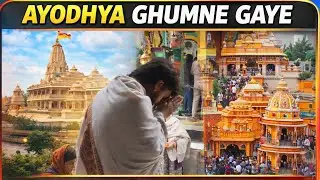 Chalo Ayodhya ghume 🤩. Day11/75Days of vlogging challenge 📷