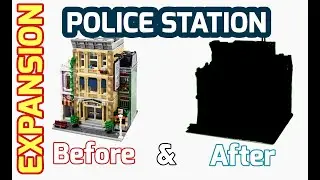 LEGO POLICE STATION Expansion!!  (10278)